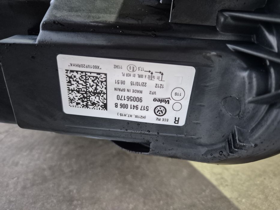 Far dreapta vw golf 7 sportvan Far stanga vw golf 7 sportsvan an 2018