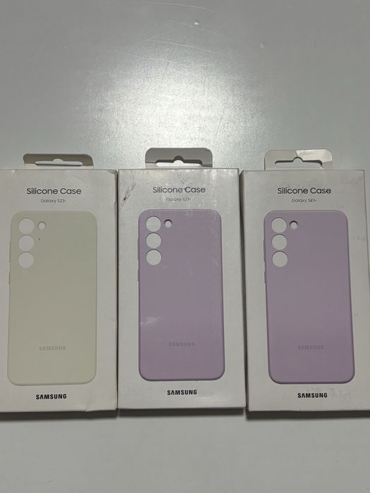 Huse originale silicon Samsung S23+