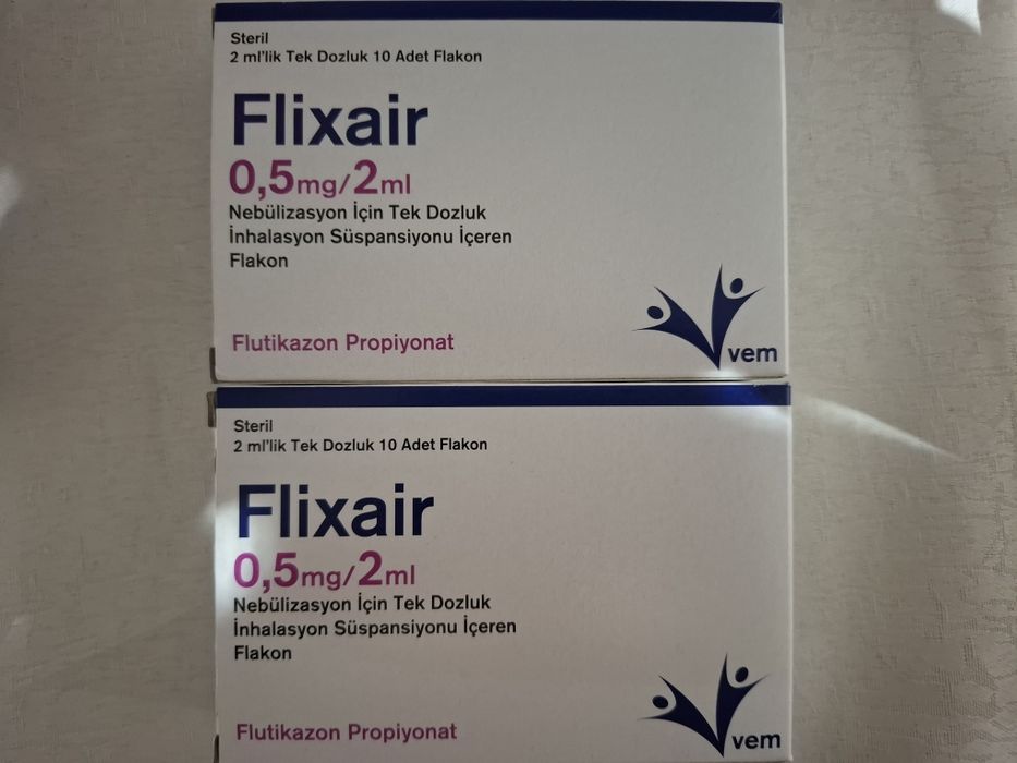 Flixair aerosoli pentru copii.Pret la 2 cutii
