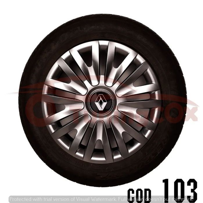 capace roti renault r13 la set de 4 buc,capace janata aliaj