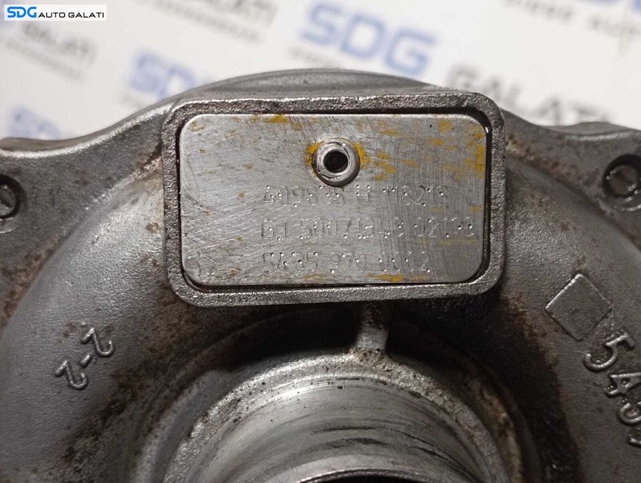 Turbo Turbina Turbosuflanta Renault Symbol Clio 2 1.5 DCI 1998 - 2005 Cod 54359700002 409838H118218 54391015080 [M4636]