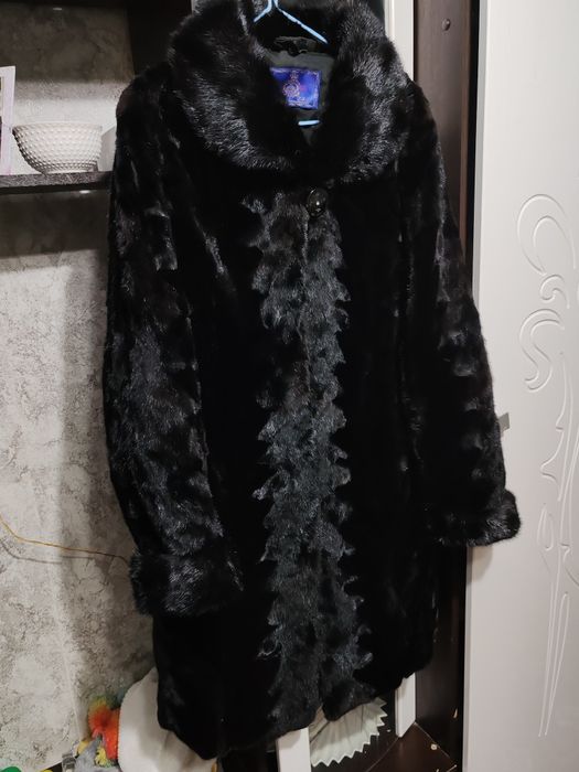 норковая шуба в идеальном состоянии