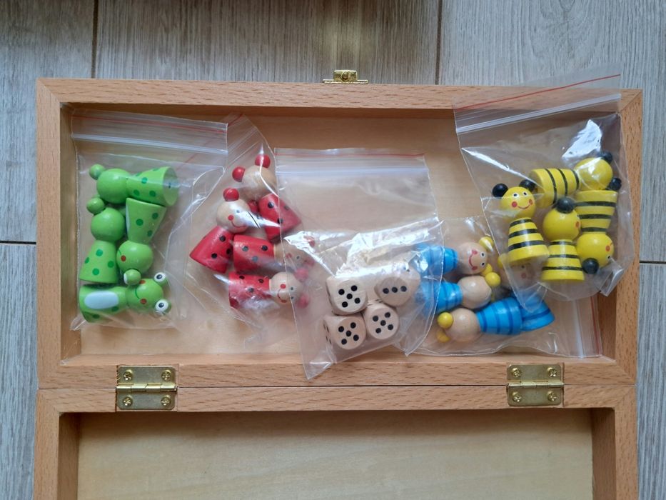 "Не се сърди човече" Viga toys и Блокче за рисуване с тебешир Jaq Bird