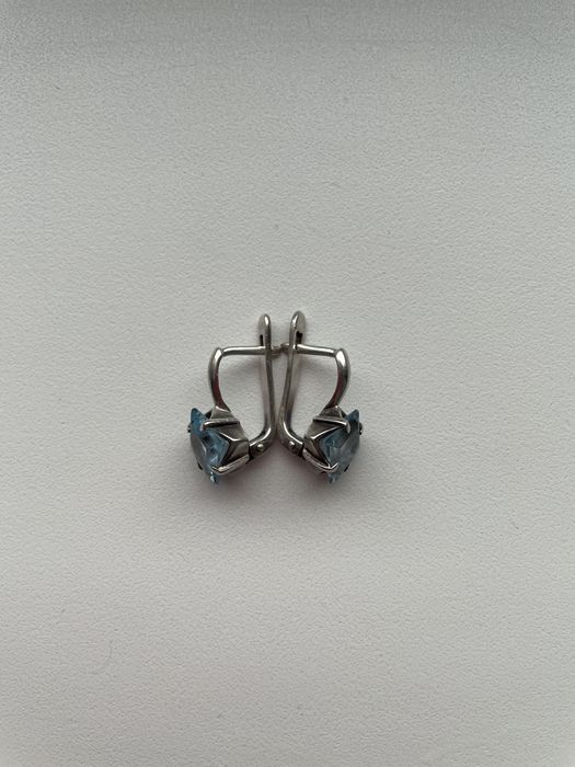 Серебрянные советские серьги