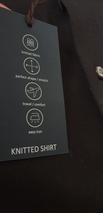 JOOP! Slim Fit  Knitted Shirt / 40/ 15 3/4/ M НОВО ОРИГИНАЛ Мъжка Риза