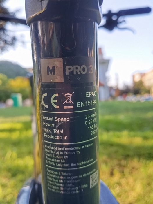 Bicicletă electrică full suspension Giant Trance E+3Pro mărime M