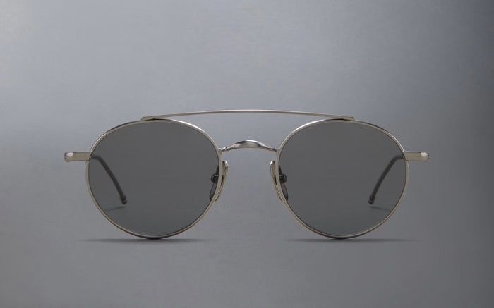Thom Browne Titanium oval сиви очила - НОВИ