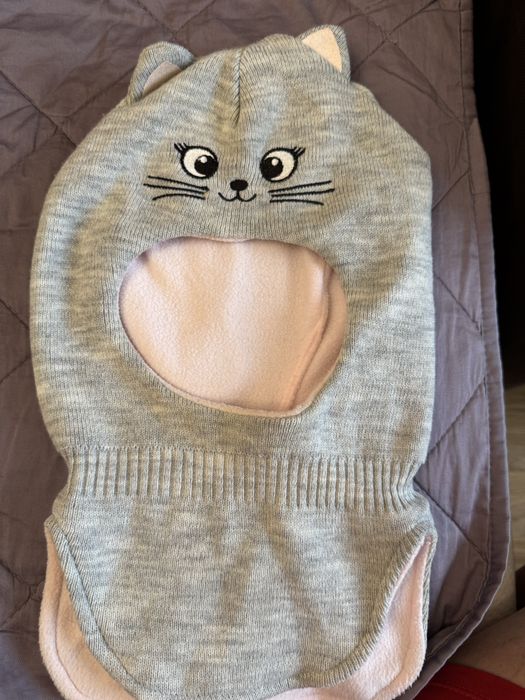 Шапки на девочку 5-8 лет