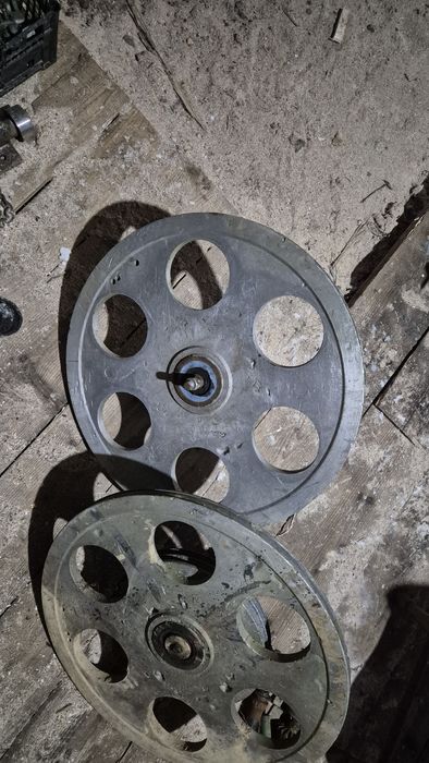 Volante/ roată banzic orizontal