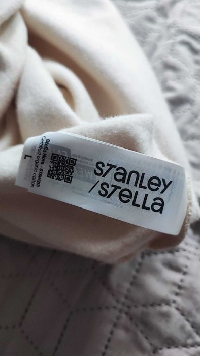 Hanorac Stanley/Stella Deus Vult, mărime L, crem, nepurtat, nou
