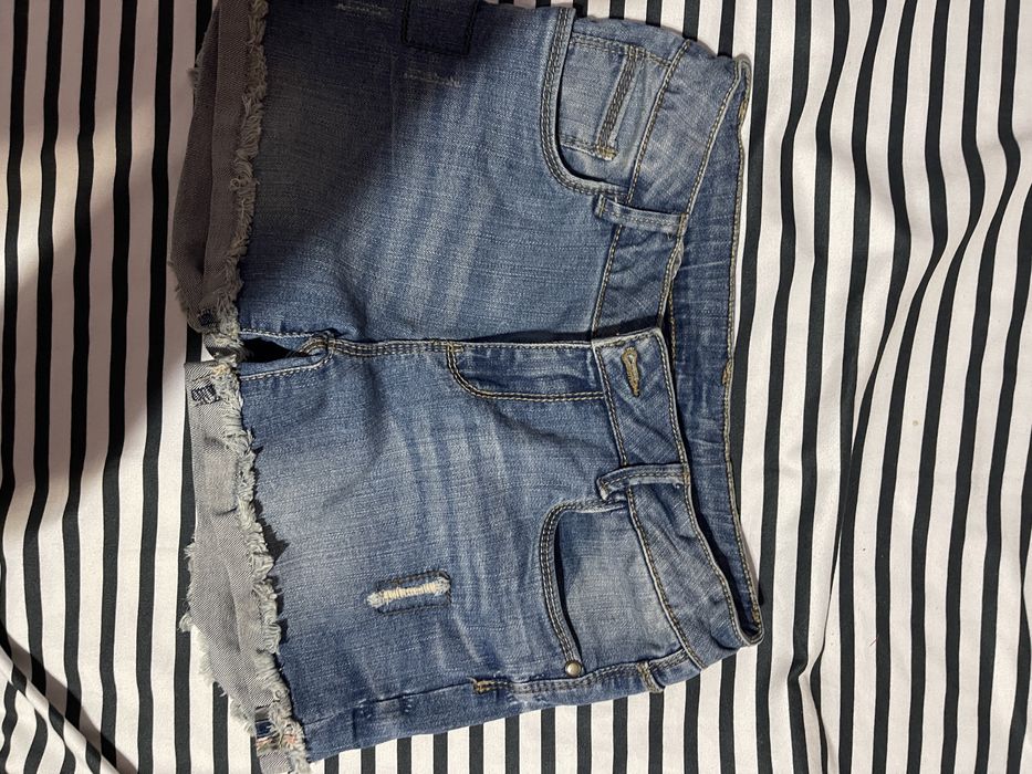 Pantaloni scurti denim fetite 11/12 ani