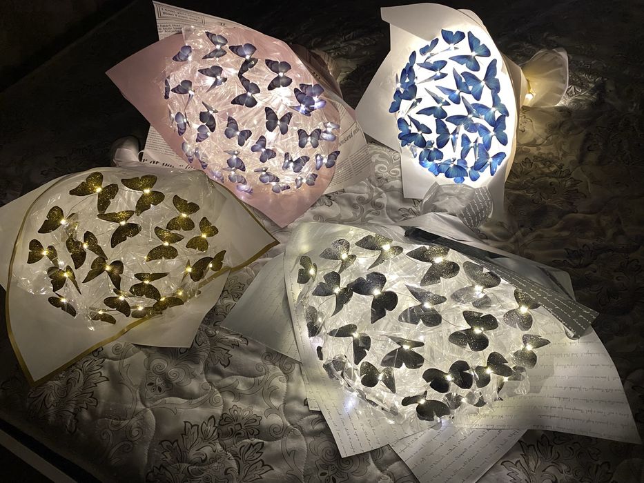 Светяшие  букеты