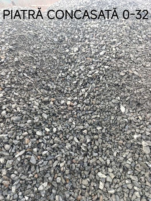 Piatra concasata pentru fundatii si drumuri