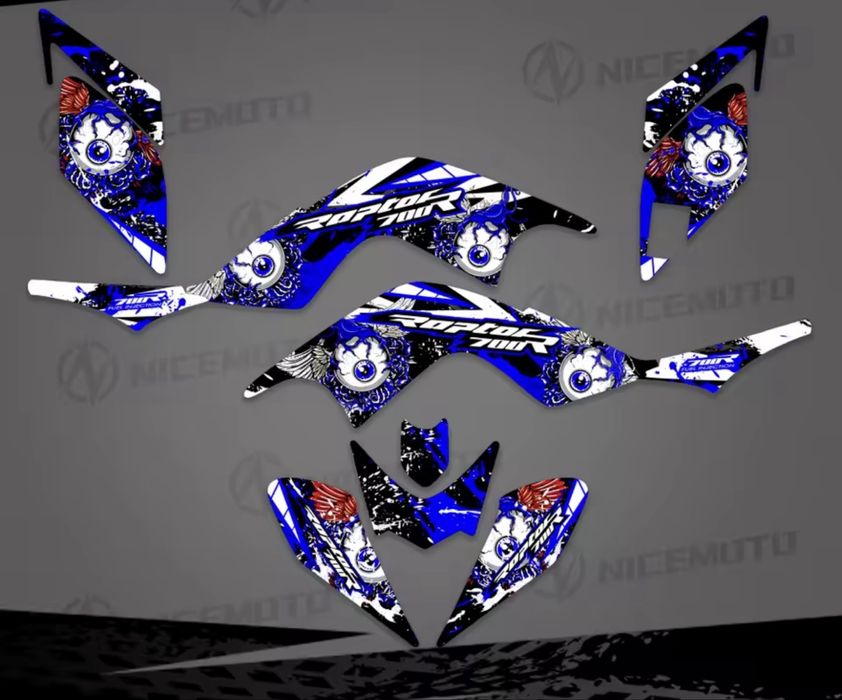 Графики Yamaha Raptor 700