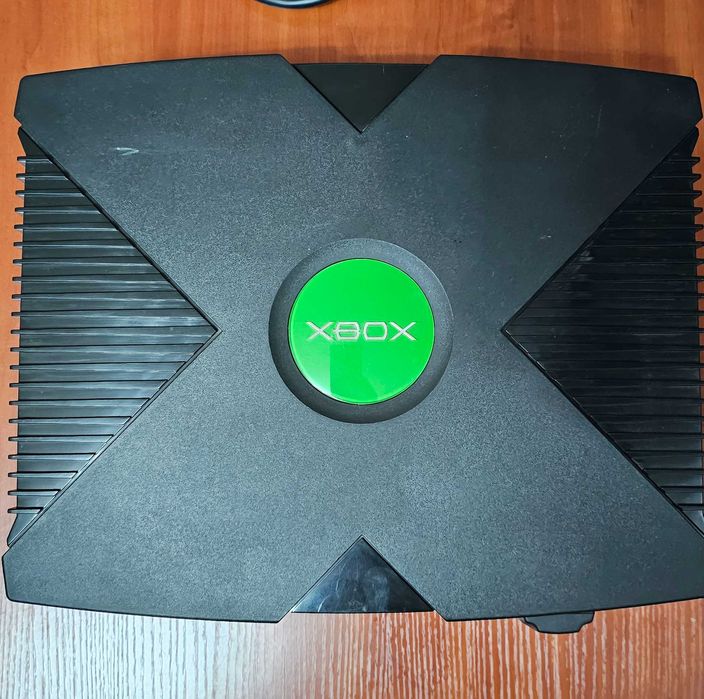 Xbox Microsoft 2002 год Отличное состояние , для коллекционеров !