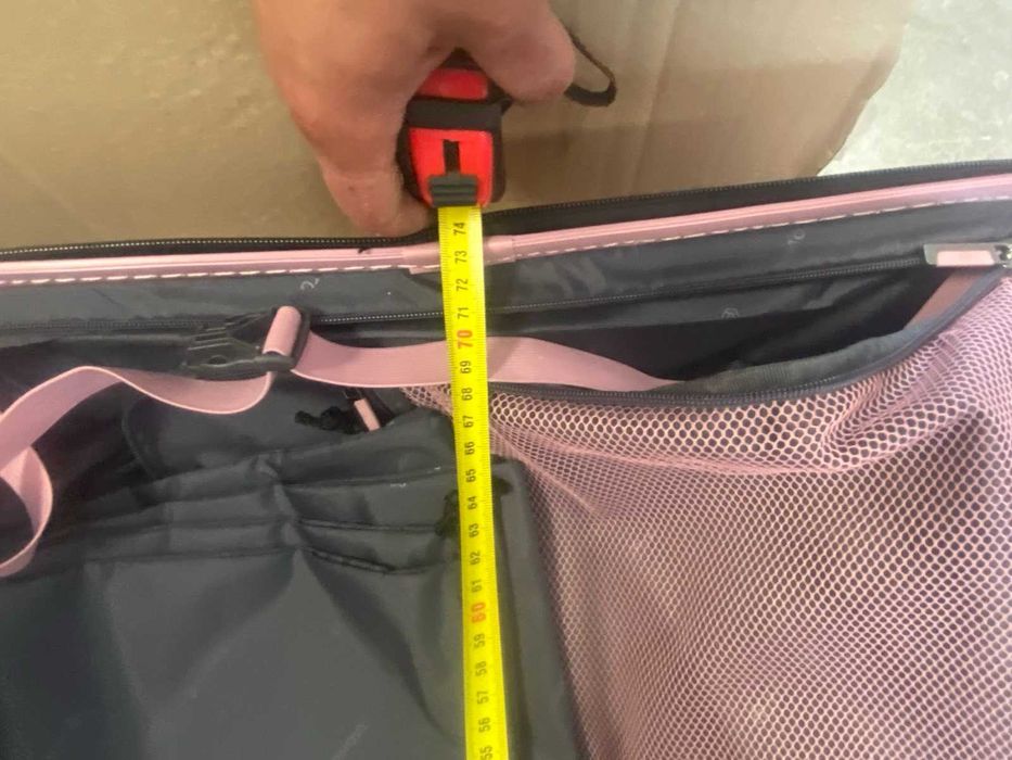 Куфар за пътуване TopMove розов