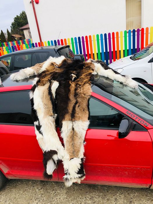 Costum piele naturala krampus