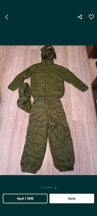 Costum termic militar