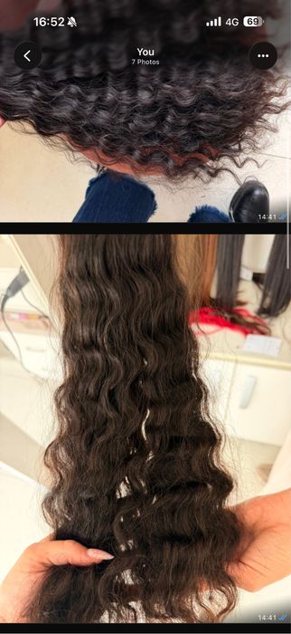 Vand extensii din par natural