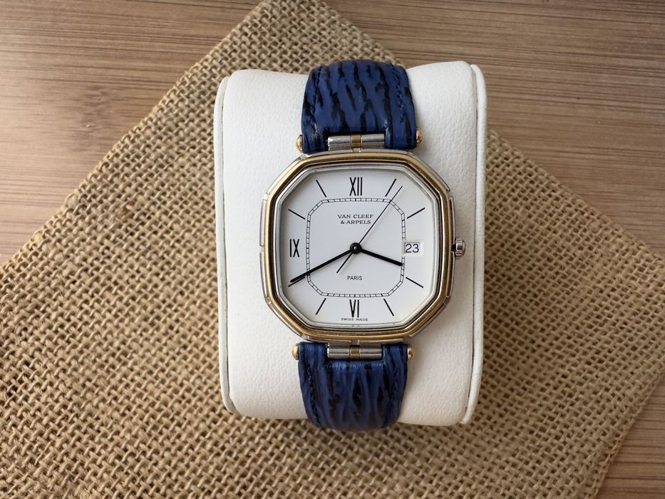 Ceas de dama Van Cleef original impecabil cu aur 18k impecabil