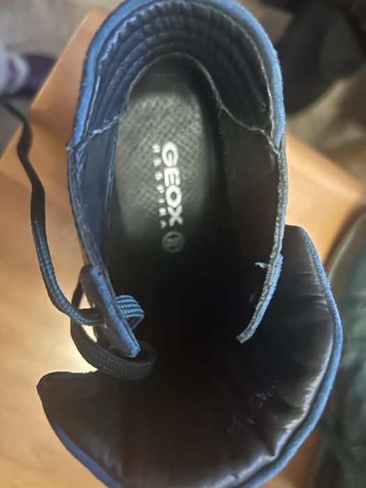 Ghete Geox, puele exterior-interior.