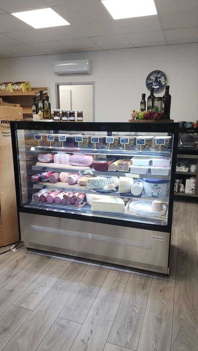 Vitrina Frigorifica pentru Prajituri Malmo INOX 150cm / Danemarca/ NOU