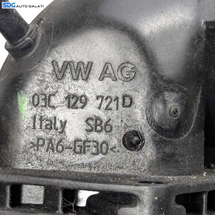 Tub Cot Admisie Aer Clapeta Acceleratie Volkswagen Sharan 1.4 TSI 2010 - 2015 Cod 03C129721D [LR2544]