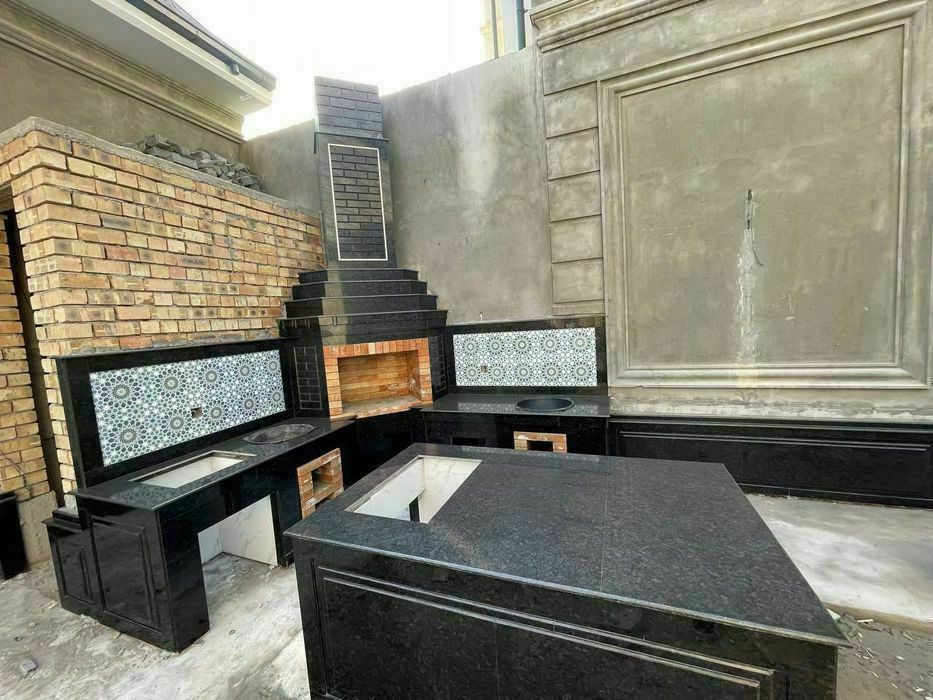 ОБЛИЦОВКА БАРБЕКЮ. Очаги. Летняя кухня. Строительство