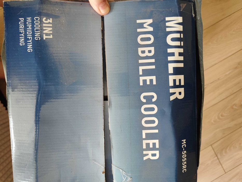 Мобилен охладител 3в1 Muhler MC-5055RC – Като НОВ (използван 2 пъти)
