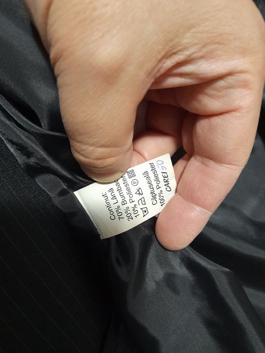 Costum barbati purtat 1 data