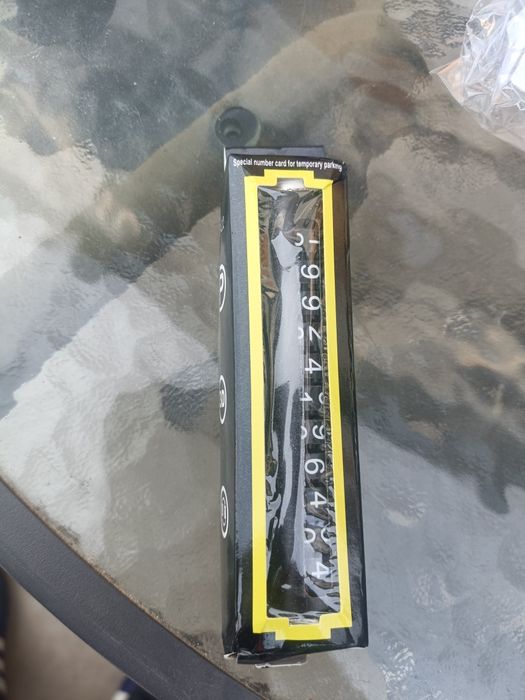 Set Nr auto+ lavetă