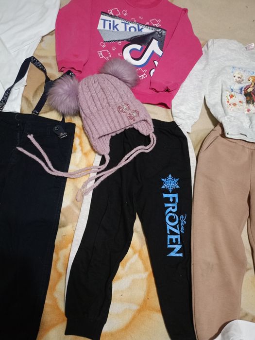 Пакет вещей для девочки на 5-7лет