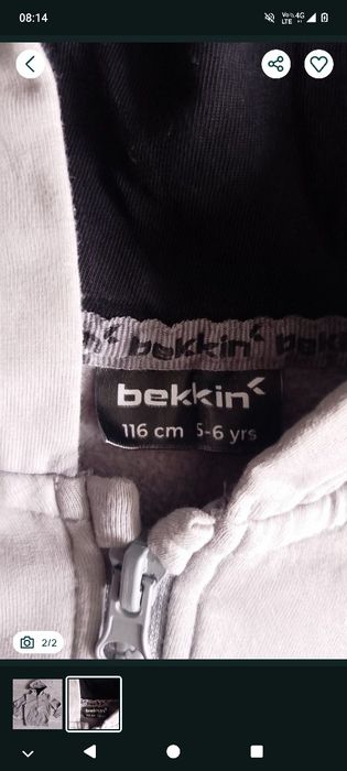 Hanorac Bekkin mărimea 116