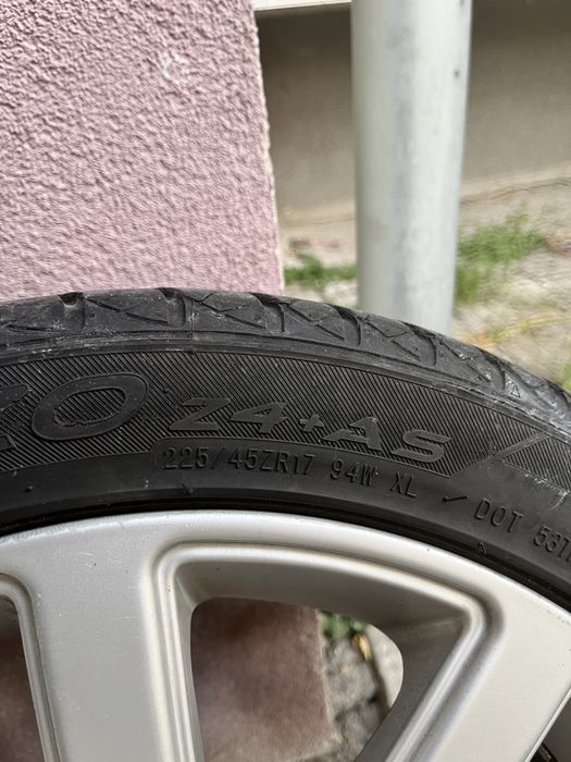Джанти 17   5x100 225/45ZR17