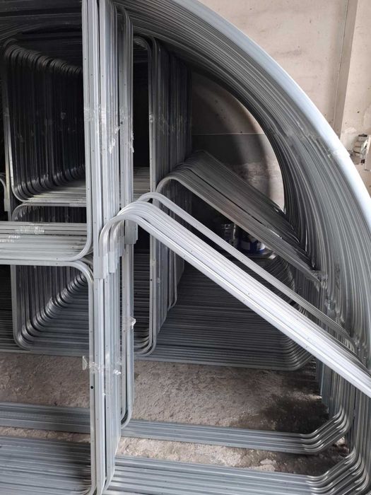 Здрава оранжерия 3×6 м от поцинкован профил + поликарбонат