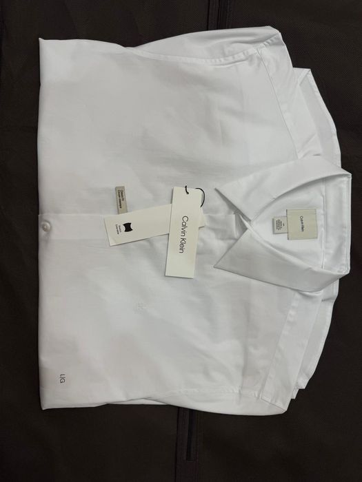 Рубашка белая Calvin Klein оригинал