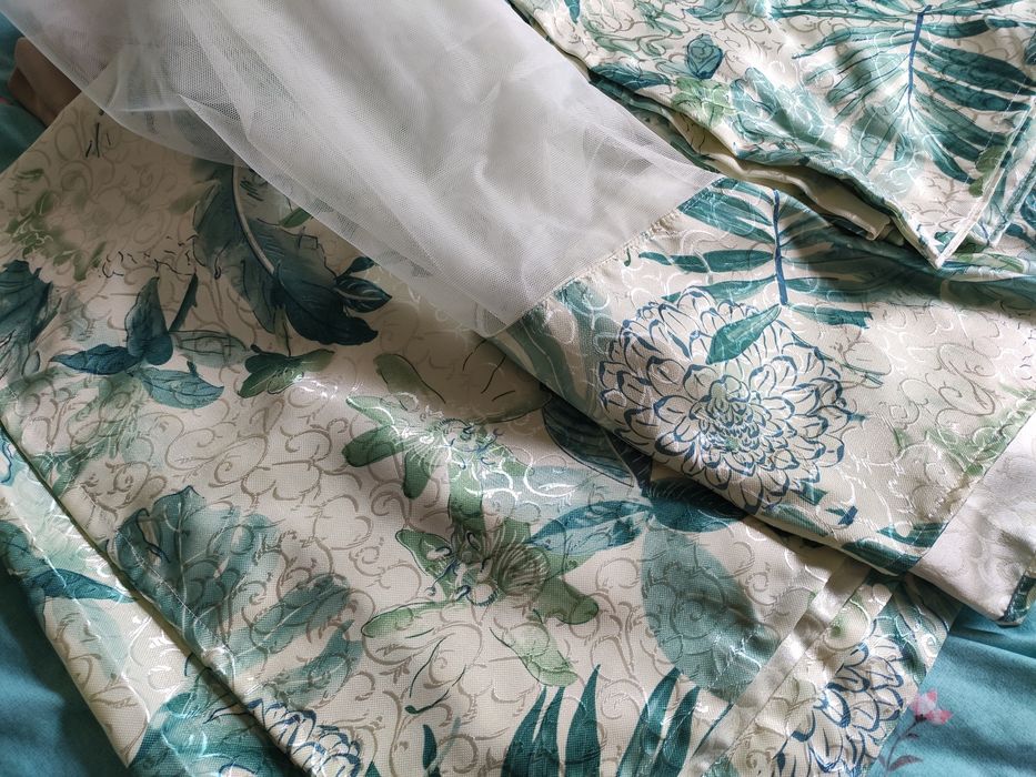 Плотные шторы для кухни