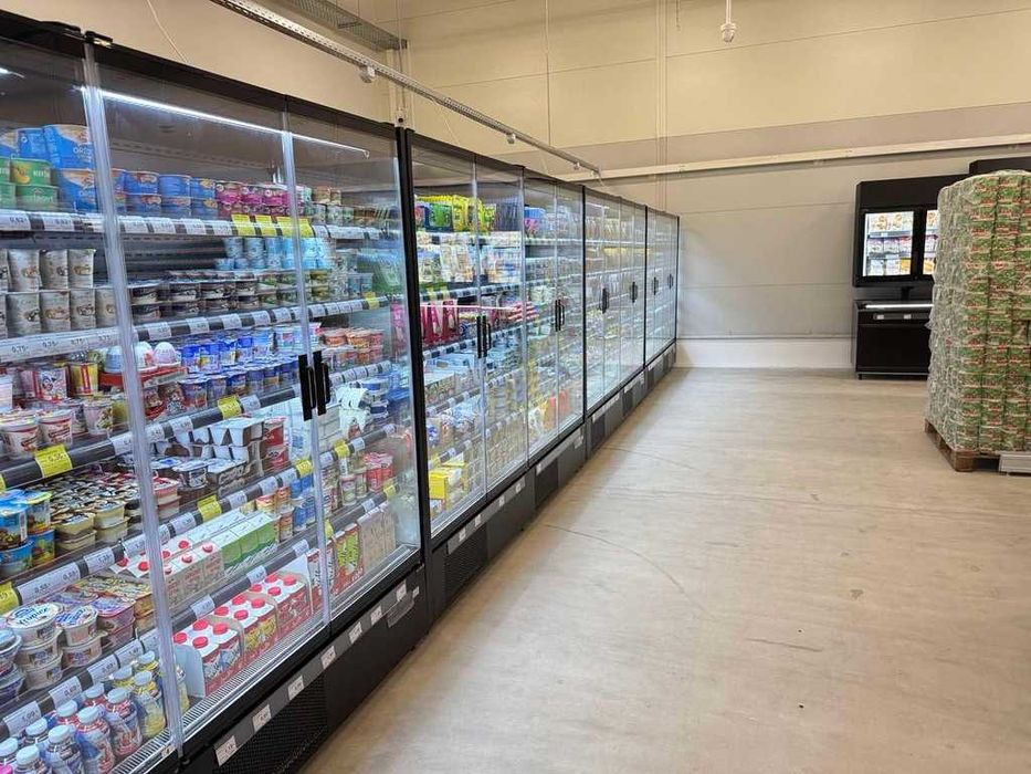 Vitrina Frigorifica Supermarket Danemarca/ Full Glass ECO/ 2.57m/ NOU