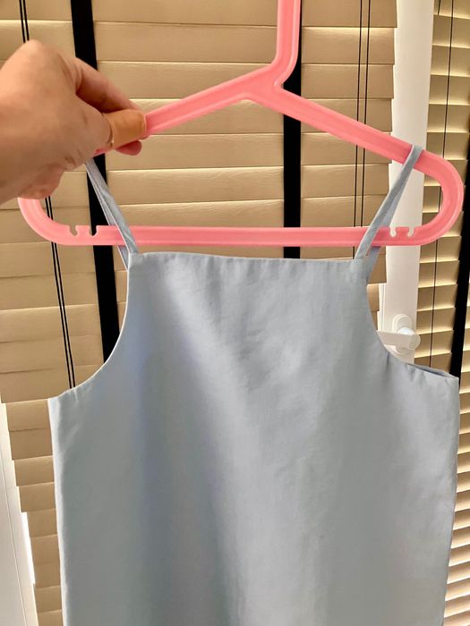 Чисто нова синя детска рокля  Zara 134 см ,9 год