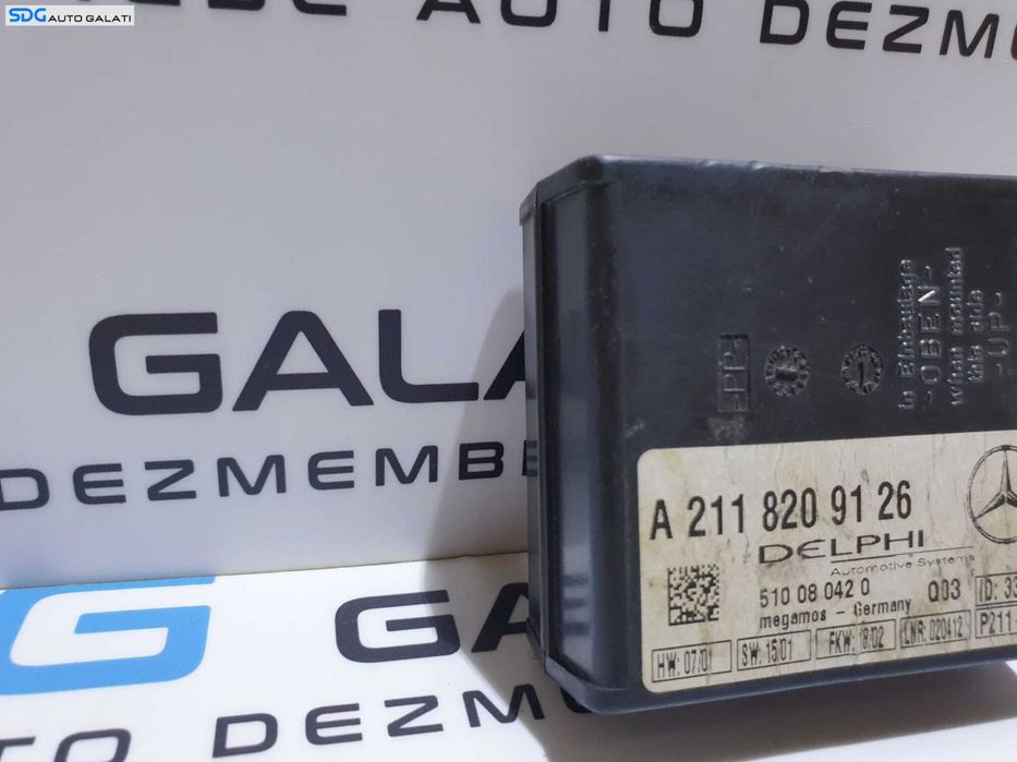 Unitate Modul Calculator Alarma Antifurt Mercedes Clasa C Class W203 2000- 2007 Cod A2118209126 [LR0516]
