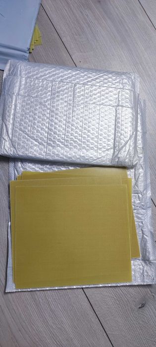 Placi rasina epoxidica izolatoare electrică celule LifePo4 17x20cm