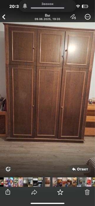 Продам шифоньер дерево