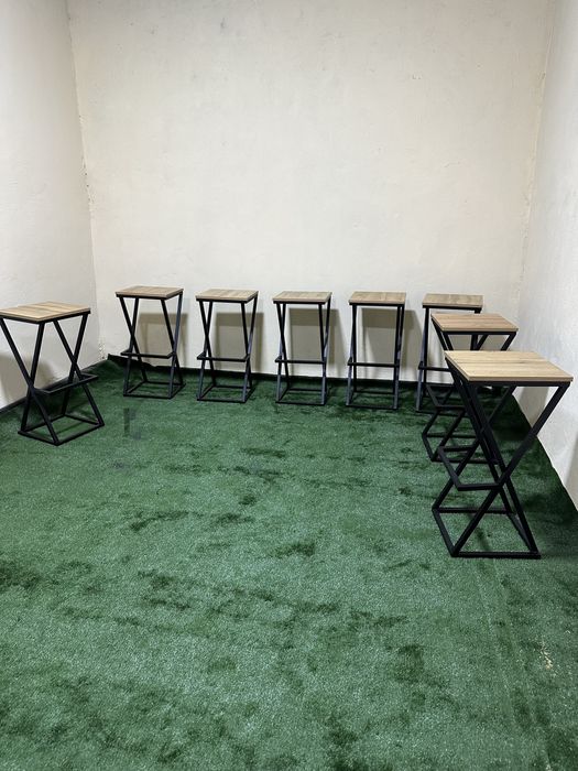 Барние стуля в стиле лофт