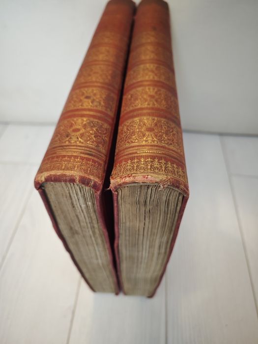 Set Istoria Cruciadelor,Michaud,Complet,2 vol,Paris,1877,RARITATE