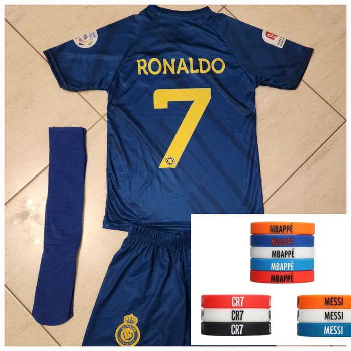 2024 Детски Мбапе + Калци + шапка + Гривна 2023/24 Детско от 4 до 16г