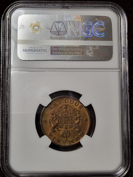 2000 Lei 1946 - UNC Details (monedă regală)