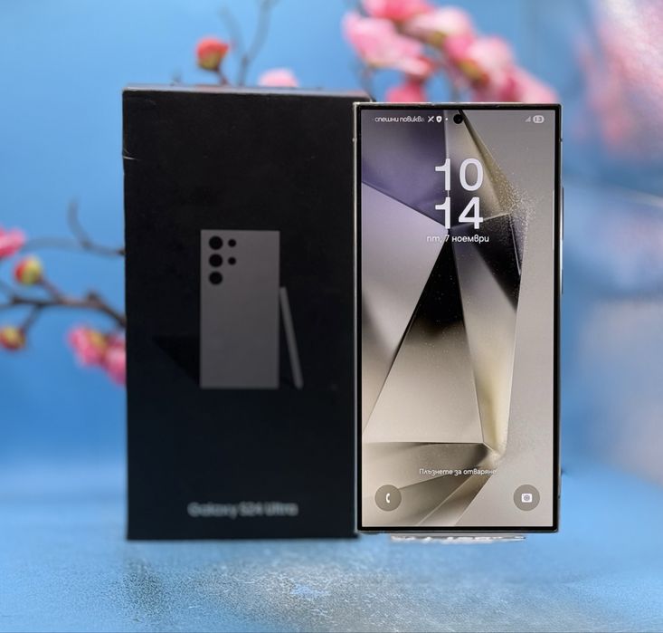 ГАРАНЦИОНЕН!!! Samsung Galaxy S24 Ultra, 12GB RAM, 256GB, 5G, Grey