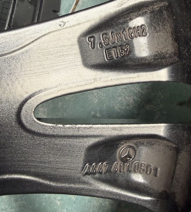 Jante aliaj R18 originale Mercedes Vito W447 V-Class 245/45/18 vara