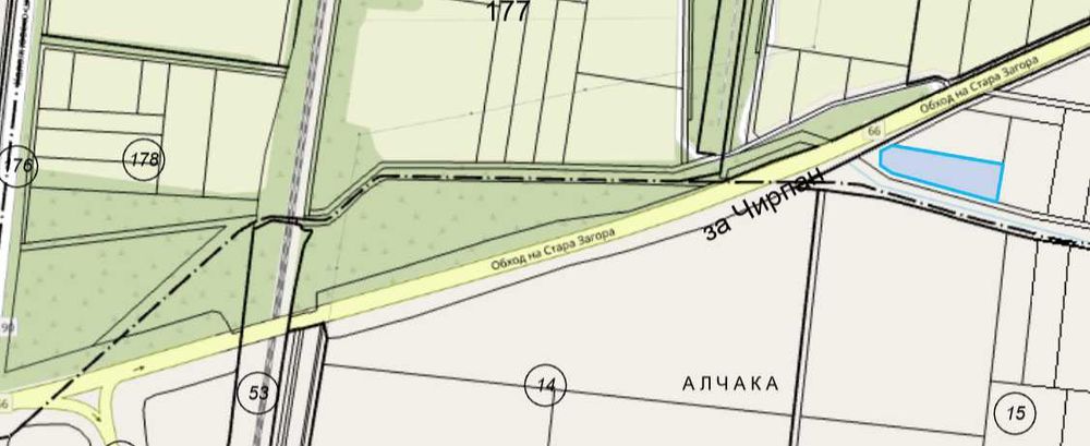 Парцел Околовръстен път Стара Загора