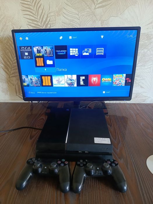 Ps4 1TB 5.05 goldhen vzlom versiya +40 ta oʻyin
